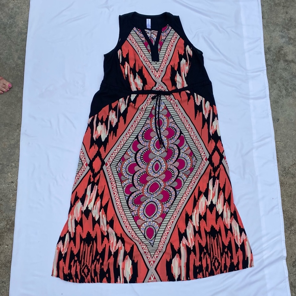 Pure Energy Sleeveless Maxi Dress